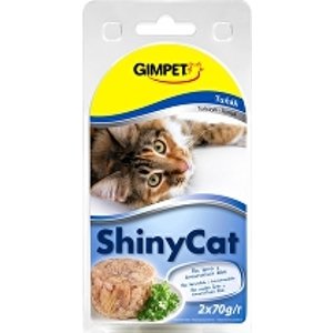 Gimpet kočka konz. ShinyCat tuňak 2x70g