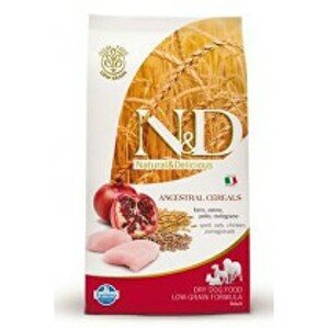 N&D LG DOG Adult Mini Chicken & Pomegranate 7kg