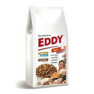 EDDY Junior Medium Breed  polštářky s jehněčím 8kg