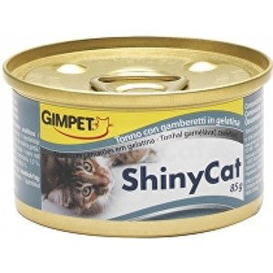 Gimpet kočka konz. ShinyCat tuňak/krevety 2x70g