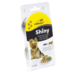 Gimborn konz. ShinyDog tuňák/hovězí 2x85g