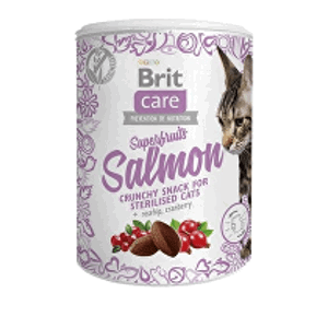 Brit Care Cat Snack Superfruits Salmon  100g