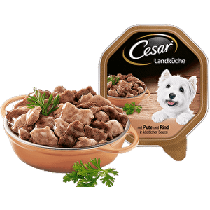 Cesar krůtí a hovězí 150g