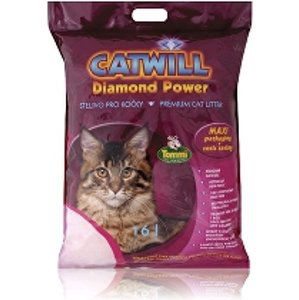 Podestýlka Catwill Diamond Power kočka pohlc. pach 16l