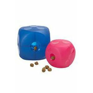 Hračka pes BUSTER Soft Cube purpurová 14cm