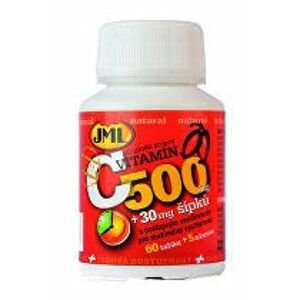 Vitamin C přírodní s šípky JML 500mg 60tbl