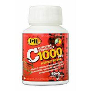 Vitamin C přírodní s šípky JML 1000mg 60tbl