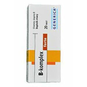 Vitamin B-komplex Forte Generica 20tbl