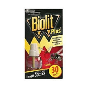 Biolit náhradní tek.náplň proti komárům a mouchám 31ml