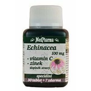 Echinacea 100mg+vit.C+zinek tbl.37tbl MedPharma