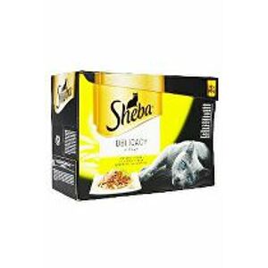 Sheba kapsa drůbeží v želé 12pack 1020g