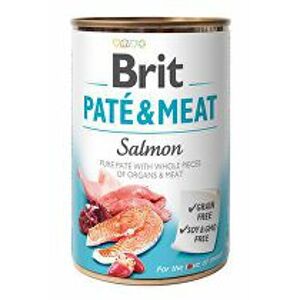 Brit Dog konz Paté & Meat Salmon 400g