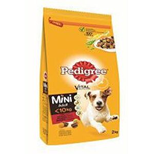 Pedigree Dry Adult Mini hovězí a zelenina 2kg