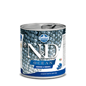 N&D DOG OCEAN Adult Herring & Shrimps 285g