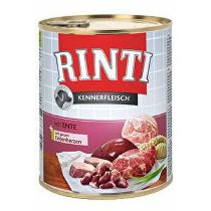 Rinti Dog konzerva Kennerfleisch kachní srdce 800g