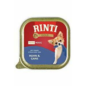 Rinti Dog vanička Gold Mini kuře+husa 100g