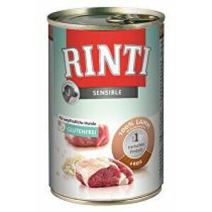 Rinti Dog konzerva Sensible jehně+rýže 400g