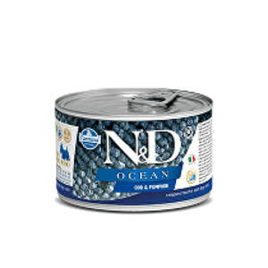 N&D DOG OCEAN Adult Codfish & Pumpkin Mini 140g