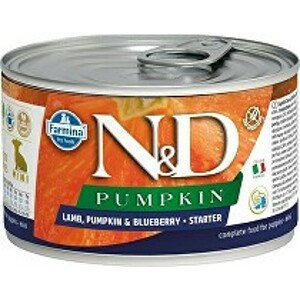 N&D DOG PUMPKIN Starter Lamb & Blueberry Mini 140g