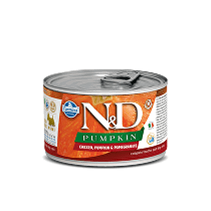 N&D DOG PUMPKIN Adult Chicken & Pomegranate Mini 140g