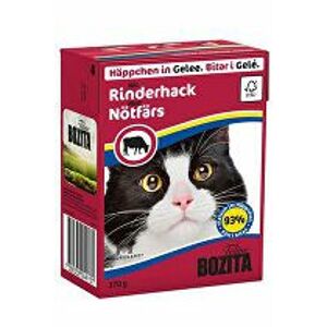 Bozita Cat kousky v želé s mletým hovězím masem TP 370