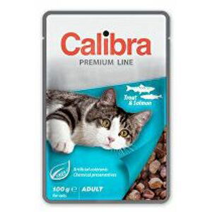 Calibra Cat  kapsa Premium Adult Trout & Salmon 100g