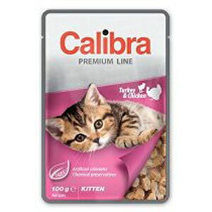 Calibra Cat  kapsa Premium Kitten Turkey & Chicken100g