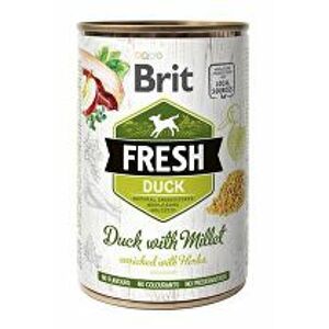 Brit Dog Fresh konz Duck with Millet 400g