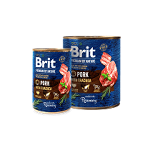 Brit Premium Dog by Nature  konz Pork & Trachea 800g