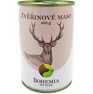 BOHEMIA Zvěřinové maso ve vlastní šťávě 400g