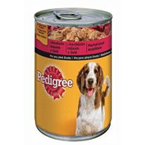 Pedigree konzerva Adult hovězí v želé 400g