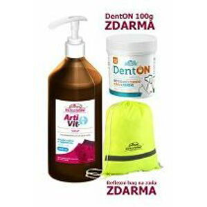 VITAR Veterinae ArtiVit Sirup 1000ml+DentON100g+batůžek