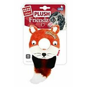 Hračka pes GiGwi Plush Friendz liška s gumovým krouž.