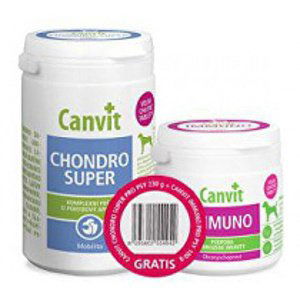 Canvit Chondro Super 230g+Canvit Imunno pro psy 100g