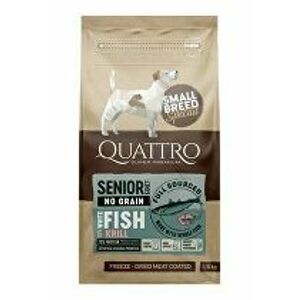 QUATTRO Dog Dry SB Senior/Dieta Ryby&Krill 1,5kg