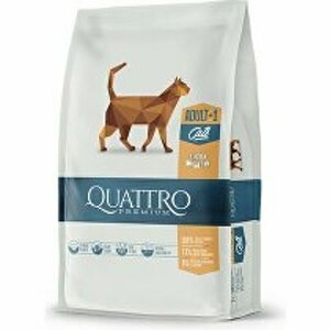 QUATTRO Cat Dry Premium all Breed Adult Drůbež 7kg