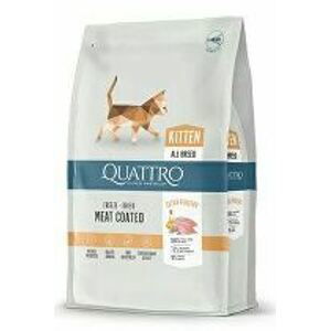 QUATTRO Cat Dry Premium all Breed Kitten Drůbež 1,5kg