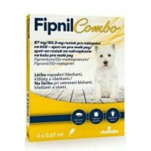 Fipnil Combo 67/60,3mg S Dog Spot-on 3x0,67ml