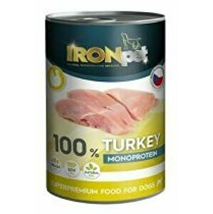 IRONpet Dog Turkey konzerva 400g