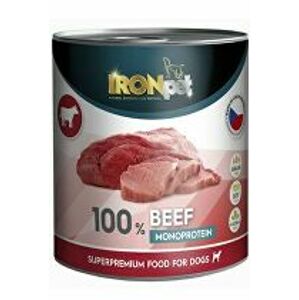 IRONpet Dog Beef konzerva 800g