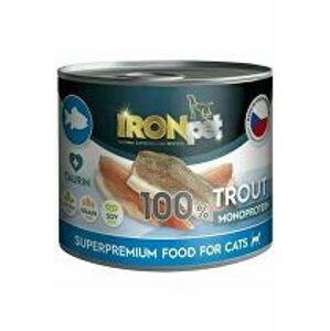 IRONpet Cat Trout konzerva 200g