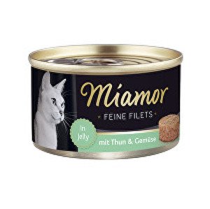 Miamor Cat Filet konzerva tuňák+zelenina100g