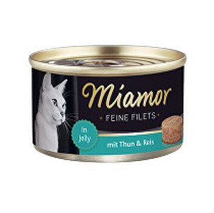 Miamor Cat Filet konzerva tuňák+rýže 100g