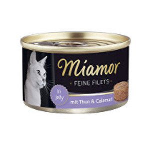 Miamor Cat Filet konzerva tuňák+kalamáry100g