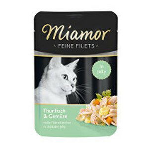 Miamor Cat Filet kapsa tuňák+zelen. 100g