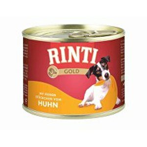 Rinti Dog Gold konzerva kuře 185g