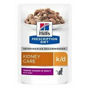 Hill's Fel. PD K/D kapsa Beef 12x85g NEW