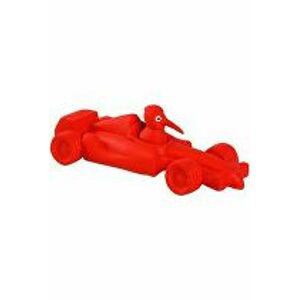 Hračka pes FORMULA latex,pískací,červená 19cm KW