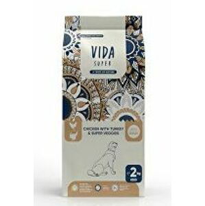 Kraftia VIDA SUPER DOG Adult M/L Chicken & Turkey 2kg