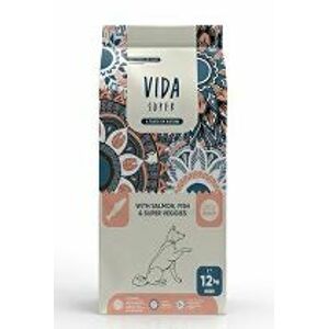 Kraftia VIDA SUPER DOG Adult M/L Salmon & Fish 12kg